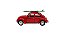 Miniatura Volkswagen Fusca Surf Welly Vermelho 1:32 - Imagem 9