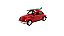 Miniatura Volkswagen Fusca Surf Welly Vermelho 1:32 - Imagem 1