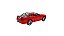 Miniatura Ford Mustang GT 2006 Vermelho 1:38 - Imagem 3