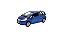 Miniatura Honda Fit Azul RMZ 1:36 - Imagem 1