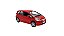 Miniatura Honda Fit Vermelho RMZ 1:36 - Imagem 2