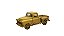 Miniatura Chevy Stepside 1955 Pickup Enlamada Bege 1:32 - Imagem 1