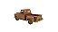 Miniatura Chevy Stepside 1955 Pickup Enlamada Vermelho 1:32 - Imagem 4