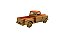 Miniatura Chevy Stepside 1955 Pickup Enlamada Laranja 1:32 - Imagem 3