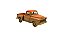 Miniatura Chevy Stepside 1955 Pickup Enlamada Laranja 1:32 - Imagem 2