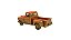 Miniatura Chevy Stepside 1955 Pickup Enlamada Laranja 1:32 - Imagem 4