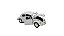 Miniatura Volkswagen Fusca Branco RMZ 1:32 - Imagem 7