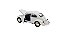 Miniatura Volkswagen Fusca Branco RMZ 1:32 - Imagem 5