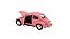 Miniatura Volkswagen Fusca Rosa RMZ 1:32 - Imagem 5