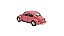 Miniatura Volkswagen Fusca Rosa RMZ 1:32 - Imagem 4