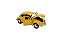 Miniatura Volkswagen Fusca Amarelo RMZ 1:32 - Imagem 7