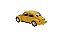 Miniatura Volkswagen Fusca Amarelo RMZ 1:32 - Imagem 4