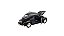 Miniatura Volkswagen Fusca Preto Fosco RMZ 1:32 - Imagem 8