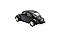 Miniatura Volkswagen Fusca Preto Fosco RMZ 1:32 - Imagem 4