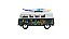 Miniatura Volkswagen Kombi 1962 Paz E Amor Surf Verde 1:32 - Imagem 7