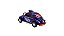 Miniatura Volkswagen Fusca Custom Dragrace Roxo 1:32 - Imagem 4