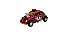 Miniatura Volkswagen Fusca Custom Dragrace Vermelho 1:32 - Imagem 1