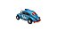 Miniatura Volkswagen Fusca Custom Dragrace Azul 1:32 - Imagem 4