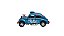 Miniatura Volkswagen Fusca Custom Dragrace Azul 1:32 - Imagem 9