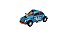 Miniatura Volkswagen Fusca Custom Dragrace Azul 1:32 - Imagem 1