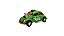 Miniatura Volkswagen Fusca Custom Dragrace Verde 1:32 - Imagem 1