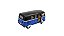Miniatura Volkswagen Kombi 1962 Classic Preto E Azul 1:32 - Imagem 6