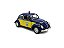 Miniatura Volkswagen Fusca 1967 Policia Prf Metal 1:32 - Imagem 2