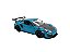 Miniatura Porsche 911 Gt2 Rs Azul Metal Kinsmart 1:36 - Imagem 3