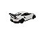 Miniatura Porsche 911 Gt2 Rs Branco Metal Kinsmart 1:36 - Imagem 4
