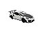 Miniatura Porsche 911 Gt2 Rs Branco Metal Kinsmart 1:36 - Imagem 3