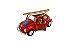 Miniatura Volkswagen Fusca Surf 1967 Vermelho Metal 1:32 - Imagem 13