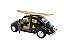 Miniatura Volkswagen Fusca Surf 1967 Preto Metal 1:32 - Imagem 10