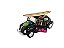 Miniatura Volkswagen Fusca Surf 1967 Preto Metal 1:32 - Imagem 12
