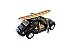 Miniatura Volkswagen Fusca Surf 1967 Preto Metal 1:32 - Imagem 15