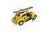 Miniatura Volkswagen Fusca Surf 1967 Amarelo Metal 1:32 - Imagem 14