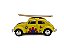 Miniatura Volkswagen Fusca Surf 1967 Amarelo Metal 1:32 - Imagem 17