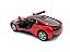 Miniatura Bmw I8 Vermelho Metal Kinsmart 1:36 - Imagem 10