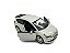 Miniatura Citroen C4 VTR Branco Acende Luz e Som 1:32 - Imagem 7