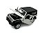 Miniatura Jeep Wrangler Branco Acende Luz E Som Metal 1:32 - Imagem 6