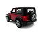 Miniatura Jeep Wrangler Vermelho Acende Luz E Som Metal 1:32 - Imagem 4