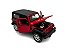 Miniatura Jeep Wrangler Vermelho Acende Luz E Som Metal 1:32 - Imagem 7