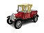 Miniatura Locomobile Classic II Antigo Vermelho Metal 1:32 - Imagem 1