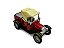 Miniatura Locomobile Classic II Antigo Vermelho Metal 1:32 - Imagem 7