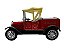 Miniatura Locomobile Classic II Antigo Vermelho Metal 1:32 - Imagem 8