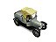 Miniatura Locomobile Classic II Antigo Prata Metal 1:32 - Imagem 7