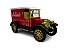 Miniatura Locomobile Classic Antigo Vermelho Metal 1:32 - Imagem 2