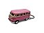 Miniatura Chaveiro Volkswagen Kombi Rosa Metal 1:64 - Imagem 6