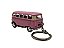 Miniatura Chaveiro Volkswagen Kombi Rosa Metal 1:64 - Imagem 4