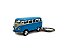 Miniatura Chaveiro Volkswagen Kombi Azul Metal 1:64 - Imagem 1