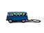 Miniatura Chaveiro Volkswagen Kombi Azul Metal 1:64 - Imagem 7